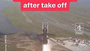 Elon Musk’s Starship, the biggest and most powerful rocket ever built, exploded in the sky minutes after it launched from base in Texas. #elonmusk #spacex #spacexlaunch #starship | Channel 4 News