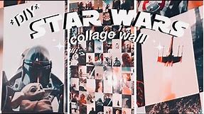 ✨ DIY aesthetic Star Wars collage wall! ✨