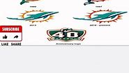 Miami Dolphins Logo History #logo #logohistory