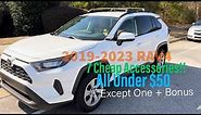 First 7 Accessories to Buy!! Toyota RAV4 2019-2023