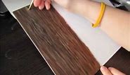 Painting wood grain in acrylic paint (real time)