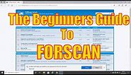 Forscan Tutorial and Beginners Guide - Download - Install - Free License - First Use and Set Up