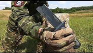 COLD STEEL Drop Forged Survivalist - KNIFE DESTRUCTION TEST - UNTIL IT BREAKS - 52100 Carbon Steel
