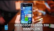 Microsoft Lumia 550 hands-on