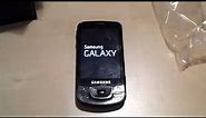 Samsung Galaxy GT-i7500 (Part 1)