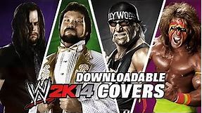 WWE 2K14 Downloadable Covers (The Undertaker, Ted Dibiase, Hollywood Hogan & Ultimate Warrior)