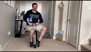 Holy Crap Batman! Airwheel Robot Motorized Suitcase Unboxing and Review!