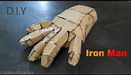 How to make Iron man hand | full tutorial | Cardboard hand model | Creative EnginEer