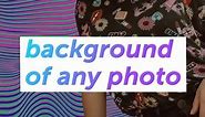How to change the background of any photo | Picsart Tutorial