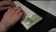 The AZIO Cascade 75% SLIM Mechanical Keyboard - What It Sounds Like