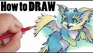 How to Draw a Dragon ~Cat ART CLASS