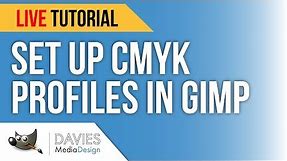 How to Set Up a CMYK Color Profile and Soft Proofing in GIMP