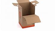The Home Depot Easy Up Wardrobe Moving Box 3-Pack (20 in. W x 20 in. L x 34 in. D) NEWWRDB3