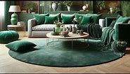 10 Emerald Green Living Room Ideas: Enchanting Spaces of Serenity!