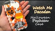 Halloween Pusheen DIY Phone Case | Watch Me Decoden 04