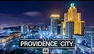 DOWNTOWN PROVIDENCE CITY RHODE ISLAND 4K BY DRONE | STUNNING AERIAL VIEWS - DREAM TRIPS