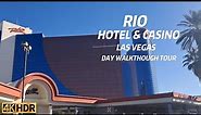 RIO HOTEL & CASINO LAS VEGAS STRIP DAY WALKING TOUR | 4K | LAS VEGAS NEVADA