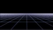 80s Retro Grid Background Screensaver 4K