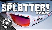 Top 3 Splatter Paint Tricks - How to Paint Splatter