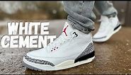 This Really That Bad? Jordan 3 White Cement Reimagined Review & On Foot