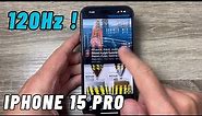 How to Enable 120Hz Refresh Rate on iPhone 15 Pro & Pro Max
