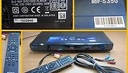 Sony BDP-S350 Blu-Ray DVD Player HDMI USB + Remote Control DVD Region 2 BD B VGC