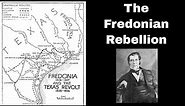 21st December 1825: Fredonian Rebellion begins as Americans in Mexican Texas declare independence
