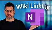 How to Use Wiki Linking in OneNote
