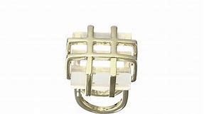 MARC BY MARC JACOBS Kandi Cage Ring, Size 6