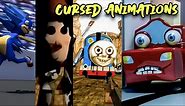 Cursed THOMAS.exe, Toy Story, Sonic and Cars Animations | SCARY Thomas the Train videos