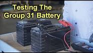 Testing The Group 31 Battery - The Battery Shop