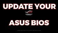 How to update a ASUS BIOS using EZ Flash 3