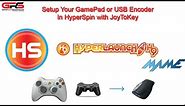HyperSpin HyperLaunch Arcade Controls Setup JoyToKey and Gamepad