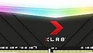 PNY XLR8 Gaming 8GB DDR4 3200MHz (PC4-25600) CL16 1.35V RGB Desktop (DIMM) Memory – MD8GD4320016XRGB