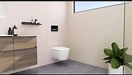 Geberit iCon wall hung Rimfree WC - Installation