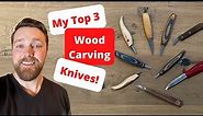 Top 3 Wood Carving Knives | Wood Carving | Hand Carving