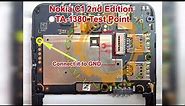 Nokia C1 2nd Edition TA-1380 Test Point | Nokia C1 2nd Edition TA-1380 ISP Pinout