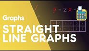 Plot Straight Line Graphs | Graphs | Maths | FuseSchool