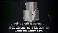 How To Make And Import Custom Geometry Skins Into Minecraft Bedrock Edition Using Blockbench