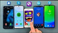 Signal, Skype, Viber, BiP + Telegram - OPPO A54 & Z Flip 3 & iPhone 6s & Xiaomi RN11 & Nokia G31