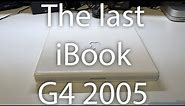 The last iBook - iBook G4 Mid 2005 14-inch - Overview