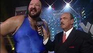 John Tenta "I'm not a Shark, I'm a Man" Promo + Match with Big Bubba Rogers (with Jimmy Hart) (WCW)