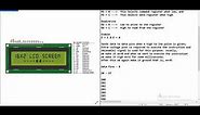 16x2 LCD Pin Configuration and Programming