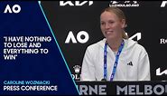 Caroline Wozniacki Press Conference | Australian Open 2024 First Round