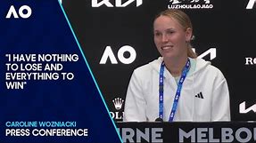Caroline Wozniacki Press Conference | Australian Open 2024 First Round