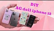 DIY American Girl Doll iPhone 12 Pro (includes free printables!!!)