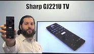 SHARP GJ221U TV Remote Control - www.ReplacementRemotes.com