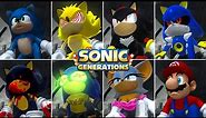 Sonic Generations: Choose Your Favorite Design: Ultimate Edition (Sonic Designs Compilation)