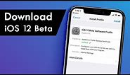 How to Install iOS 12 Developer Beta on iPhone or iPad