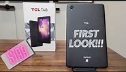 TCL TAB Unboxing and First Impressions! $199 ANDROID TABLET FOR VERIZON